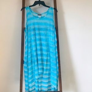 Sheer Turquoise Casual Loungewear
